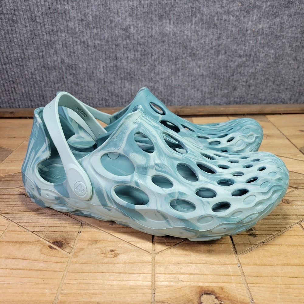 Merrell Hydro Moc Drift Men's 8.5 Women's 10 Aqua Blue Water Beach Sandals
